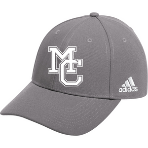 Adidas Grey Structured Adjustable Hat