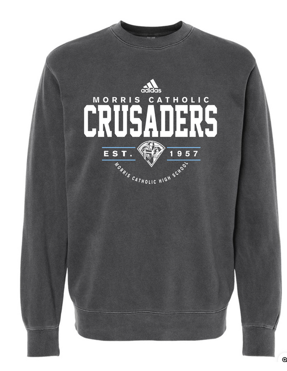 MC Pigment Black Crew Neck Sweatshirt